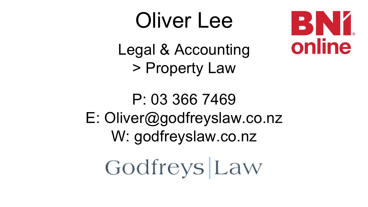 Oliver Lee Godfreys Law