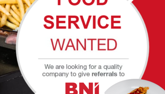 Christchurch food service businesses looking for a BNI chapter can join our online group, meeting weekly on Zoom with referral opportunities.