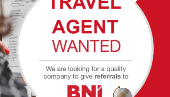BNI Travel Agent Wanted