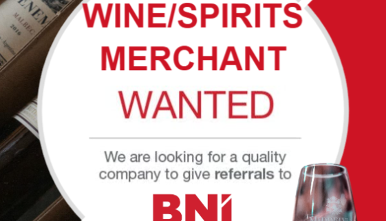 Christchurch wine/spirits merchants looking for a BNI chapter can join our online group, meeting weekly on Zoom with referral opportunities.