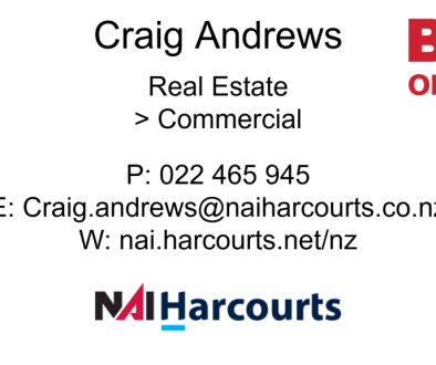 Craig Andrews, NAI Harcourts, Real Estate > Commercial